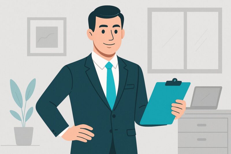 Hvordan MUS-samtalerne bliver mere effektive for lederen med Smart MUS illustration af leder